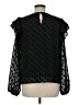 Flying Tomato 100% Polyester Black Long Sleeve Blouse Size M - photo 2