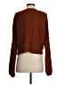 Love Change 100% Acrylic Brown Pullover Sweater Size S - photo 2