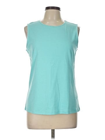 Christopher & Banks Sleeveless T-Shirt (view 1)