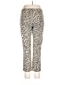 Larry Levine Animal Print Ivory Casual Pants Size 12 - photo 2