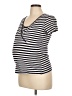 H&M Mama Black Short Sleeve Top Size L - photo 1