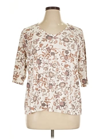 Purejill 3/4 Sleeve T-Shirt (view 1)