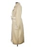 Rachel Parcell 100% Polyester Ivory Trenchcoat Size S - photo 5