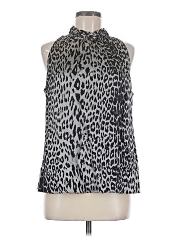 Tahari Sleeveless Silk Top (view 1)