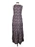 Max Studio 100% Rayon Paisley Blue Casual Dress Size S - photo 2