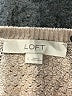 Ann Taylor LOFT Chevron-herringbone Tan Pullover Sweater Size L - photo 7