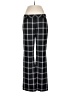 Express Plaid Black Casual Pants Size 8R - photo 1