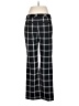 Express Plaid Black Casual Pants Size 8R - photo 2