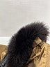 Burberry 100% Polyester Gold Fur-Trim Jacket Size P (petite) - photo 11