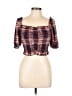 Evolution 100% Polyester Pink 3/4 Sleeve Blouse Size M - photo 1