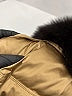 Burberry 100% Polyester Gold Fur-Trim Jacket Size P (petite) - photo 12