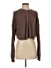 Out From Under Brown Long Sleeve Henley Size S - photo 1