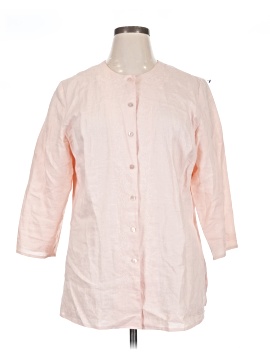 Sutton Studio 3/4 Sleeve Button Down Shirt