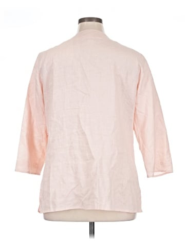Sutton Studio 3/4 Sleeve Button-Down Shirt (view 2)