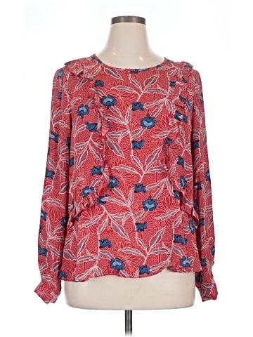 Rose + Olive Long Sleeve Blouse (view 1)