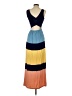 Gilli Color Block Blue Casual Dress Size XS - photo 2