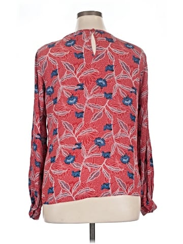 Rose + Olive Long Sleeve Blouse (view 2)