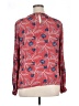 Rose + Olive 100% Polyester Red Long Sleeve Blouse Size XL - photo 2