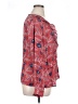 Rose + Olive 100% Polyester Red Long Sleeve Blouse Size XL - photo 4
