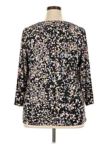 JM Collection 3/4 Sleeve Blouse (view 2)