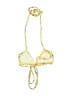 Unbranded Print Yellow Swimsuit Top Size S - photo 2