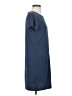 Sigrid Olsen Solid Blue Casual Dress Size S - photo 4