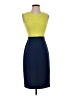 BCBGMAXAZRIA 100% Polyester Color Block Blue Cocktail Dress Size 0 - photo 1