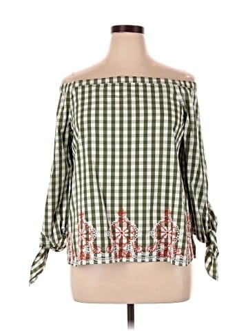 Crown & Ivy 3/4 Sleeve Blouse (view 1)