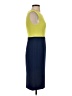 BCBGMAXAZRIA 100% Polyester Color Block Blue Cocktail Dress Size 0 - photo 4