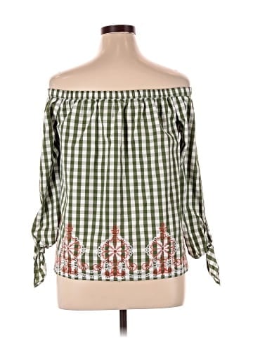 Crown & Ivy 3/4 Sleeve Blouse (view 2)