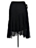 Alex Evenings 100% Polyester Solid Black Formal Skirt Size XL - photo 1
