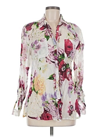 Magazine 3/4 Sleeve Blouse (view 1)