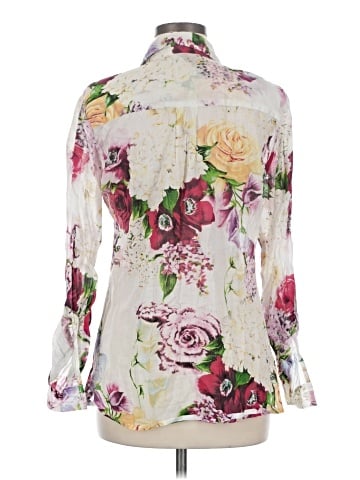 Magazine 3/4 Sleeve Blouse (view 2)
