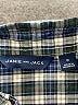 Janie and Jack 100% Cotton Checkered-gingham Blue Long Sleeve Button-Down Shirt Size 10 - photo 3