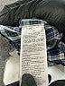 Janie and Jack 100% Cotton Checkered-gingham Blue Long Sleeve Button-Down Shirt Size 10 - photo 4