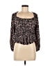 J.Crew 100% Viscose Pink Long Sleeve Blouse Size L - photo 1