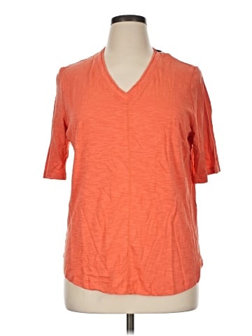 Chico's 3/4 Sleeve T-Shirt (view 1)