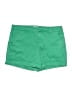 Lila Ryan Solid Green Shorts Size 12 - photo 1