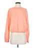 Free People 100% Cashmere Solid Orange Cashmere Pullover Sweater Size S - photo 1