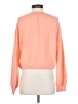 Free People 100% Cashmere Solid Orange Cashmere Pullover Sweater Size S - photo 2
