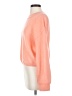 Free People 100% Cashmere Solid Orange Cashmere Pullover Sweater Size S - photo 5