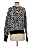 Halogen Animal Print Gray Pullover Sweater Size S - photo 1