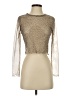 Altar'd State Gold Long Sleeve Top Size S - photo 1
