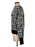 Halogen Animal Print Gray Pullover Sweater Size S - photo 5