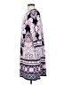 Sandra Darren Paisley Purple Casual Dress Size S - photo 5