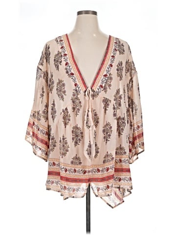 Xhilaration 3/4 Sleeve Blouse (view 1)