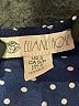 Eliane Rose 100% Polyester Polka Dots Blue Short Sleeve Blouse Size S - photo 7