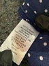 Eliane Rose 100% Polyester Polka Dots Blue Short Sleeve Blouse Size S - photo 8