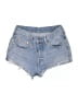 Levi's Blue Denim Shorts Size 26 waist - photo 1