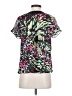 Worthington 100% Polyester Green Short Sleeve Blouse Size S (petite) - photo 2